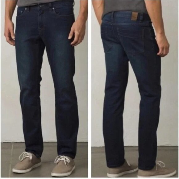Prana Dark Wash Slim Fit Jeans 31 X 30 - Picture 1 of 6